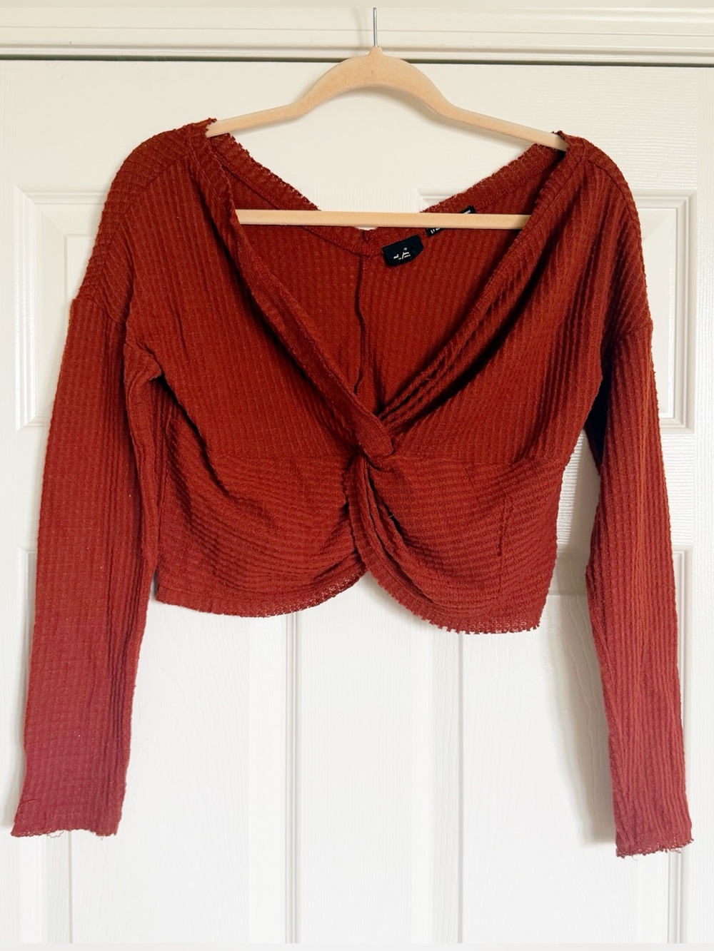 Urban Outfitters Out From Under Claudia Twist Long Sleeve Top